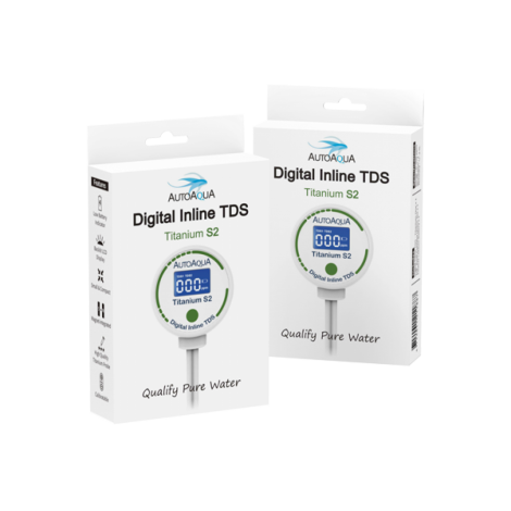 AutoAqua Digital Inline Tds - Titanium S2 TDS-200S TDS Ölçer Profesyonel