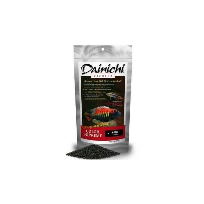 Dainichi Cichlid Color Supreme Baby (1mm) 100gr (Orjinal Paket)