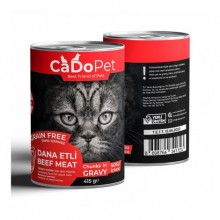 DANA ETLİ KEDİ KONSERVESİ 415 GR CADO PET  TAHIL İÇERMEZ