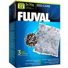 Fluval C2 Zeo Karbon (3x70 Gr)  Filtre Malzemesi Zeolit ve Karbon Karışımıdır