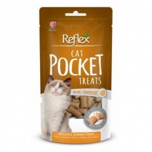 Reflex Pocket Anti Hairball Peynirli Kedi Ödülü 60 Gr