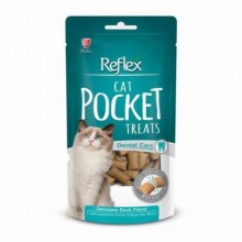 Reflex Pocket Dental Ördekli Kedi Ödülü 60 Gr