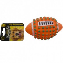 Doglife Köpekler İçin Düdüklü Plastik  Amerikan Futbol Topu 12x7 Cm
