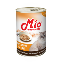 Mio Tavşan Ve Av Etli Kedi Konservesi  415 gr
