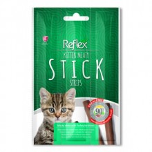 Reflex Yavru Kediler İçin Ödül Çubukları Hindi Etli 3x3gr