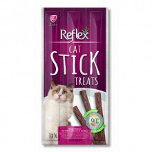 Reflex Tavuk Çiğerli ve Kedi Çimli Ödül Çubuk 3x5gr