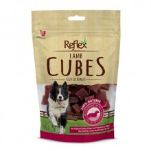 Reflex Cubes Kuzu Eti Küpleri 80gr Köpek Ödülü %100 Naturel Kurutulmuş Et Parçaları