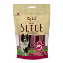 Reflex Slice Kuzu Eti Dilimleri 80gr Köpek Ödülü %100 Naturel Kurutulmuş Et Parçaları