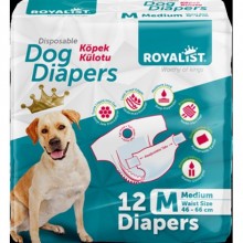 ROYALİST Köpek Külotu MEDİUM 12 Lİ /7-16kg arası