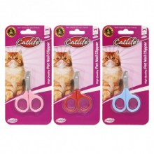 CATLİFE KEDİLER İÇİN TIRNAK MAKASI 8X5,5CM MİX
