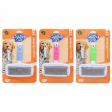 CAT/DOGLİFE KEDİ ve KÖPEKLER İNCE TELLİ FIRÇA+TARAK (L)