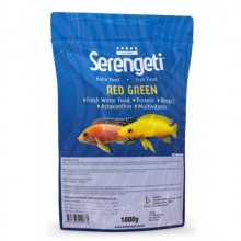 SERENGETİ RED GREEN GRANULAT BALIK YEMİ 1 KG/ Orjinal Kilitli Pakette