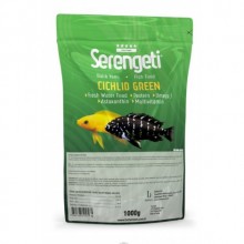 SERENGETİ CİCHLİD GREEN GRANULAT BALIK YEMİ 1 KG/ Orjinal Kilitli Pakette