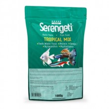 SERENGETİ TROPİCAL MİX BALIK YEMİ 1 KG / Orjinal Kilitli Pakette