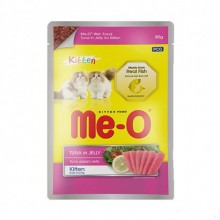 Me-O Jöle İçerisinde Ton Balıklı Pouch 80 gr Yavru Kedi Yaş Maması