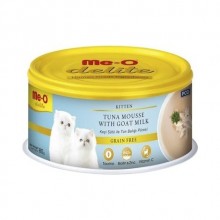 Me-O Delite Keçi Sütlü Ton Balığı Püresi Konserve Yavru Kedi Maması 80 gr