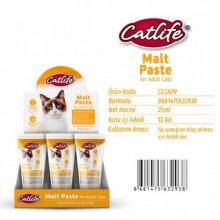 CATLİFE MALT PASTE 25ML / Kedilerde tüy yumağını önlemek ve gidermek için
