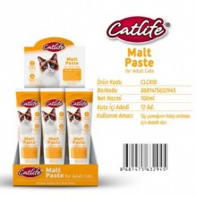 CATLİFE MALT PASTE 100ML / Kedilerde tüy yumağını önlemek ve gidermek için