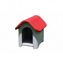 WİLLYPET MANCORA PLASTİK KÖPEK KULÜBESİ, KIRMIZI, 75X59X66 CM / PH01-R