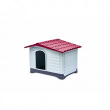WİLLYPET BOGOTA PLASTİK KÖPEK KULÜBESİ KIRMIZI 69X91.5 X66 CM