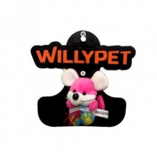 Atkılı Mini Fare Pembe Kedi Oyuncağı (4X6CM)