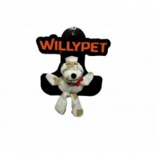 Bej Köpek Dalmaçalı Kedi Oyuncağı (5X11CM)