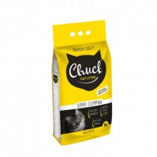 Chuck 5 lt İnce Kokusuz Naturel Kedi Kumu