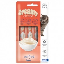 M-Pet Creamy Somon Balıklı Kedi Ödülü 4x15gr
