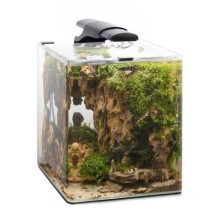 Aquael Optibent Set 30 BLACK / 29x29x35Cm Full Set Akvaryum