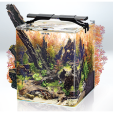 Aquael Optibent Set 70 BLACK / 39x39x45Cm Full Set Akvaryum