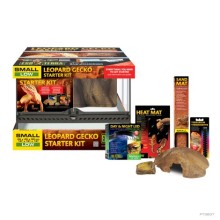 Exo Terra Leopard Gecko Teraryum Kit 45x45x30cm / Leopar Geckolar İçin Başlangıç Kiti