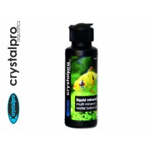 CRYSTALPRO LIQUID MINERAL SALT 125 ML  / Tropik tatlı su balıkları, kabuklu canlılar ve omurgasızlar için gereken minerallerin dengeli karışımı