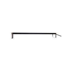 Slimline RGBW led armatür siyah renk 40/60cm hareketli ayak 13w enerji tüketimi