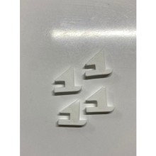 Had Akvaryum Buhar Camı Tutucu Aparat 4lü Paket  4 mm Akvaryum camı için uygundur. Siyah ve beyaz renk mevcuttur