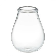Chihiros Glass Pot Dew Shaped / Cam Terraryum 204mm /3250ml