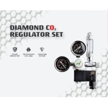 CO2 REGÜLATÖR Selenoid Valfli Çift Ekranlı / DiAMOND