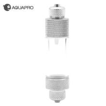 AQUAPRO Bubble Counter Damla Sayacı Hortum Giriş / Hortum Çıkış - Co2 Hortum Arası Bağlantı için Vidalı Damla Sayacı