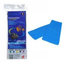 Sobo Filtre Süngeri 32x12x2 Mavi Keçe Biyolojik Sünger