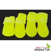 Plastik Su Geçirmez Köpek Ayakkabısı ´´L´´