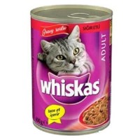 Whiskas Biftekli Yetişkin Kedi Konservesi 400 Gr