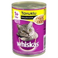 Whiskas Gravy Soslu Tavuklu Kedi Konserve 400GR