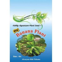 Banana Plant Akvaryum Bitki Tohumu 18 Adet