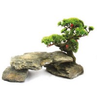Chicos Akvaryum İçin Dekoratif Bonzai Kaya 34x15,5x23 cm