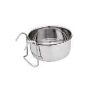 Eurogold 5 Oz Kanca Askılı Çelik Mama-Yem Kabı