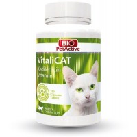 Bio PetActive VitaliCat Multivitamin 150 Tablet 75 gr KEDİ VİTAMİNİ