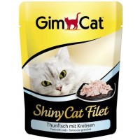 Gimcat Shınycat Pouch Tuna Balıklı Yengeçli Kedi Maması 70Gr