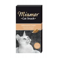 Miamor Cream Ciğerli Kedi Ödül Maması 6x15 gr
