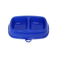 Mio İkili Mama Kabı Büyük -(16,5 x 27 x 6,5(h) cm.)