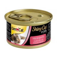 Gimcat Shinycat Konserve Kedi Maması - Tavuklu Yengeçli 70 gr