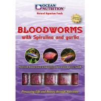 Ocean Nutrition Bloodworms with Spirulina & Garlic 100 gr